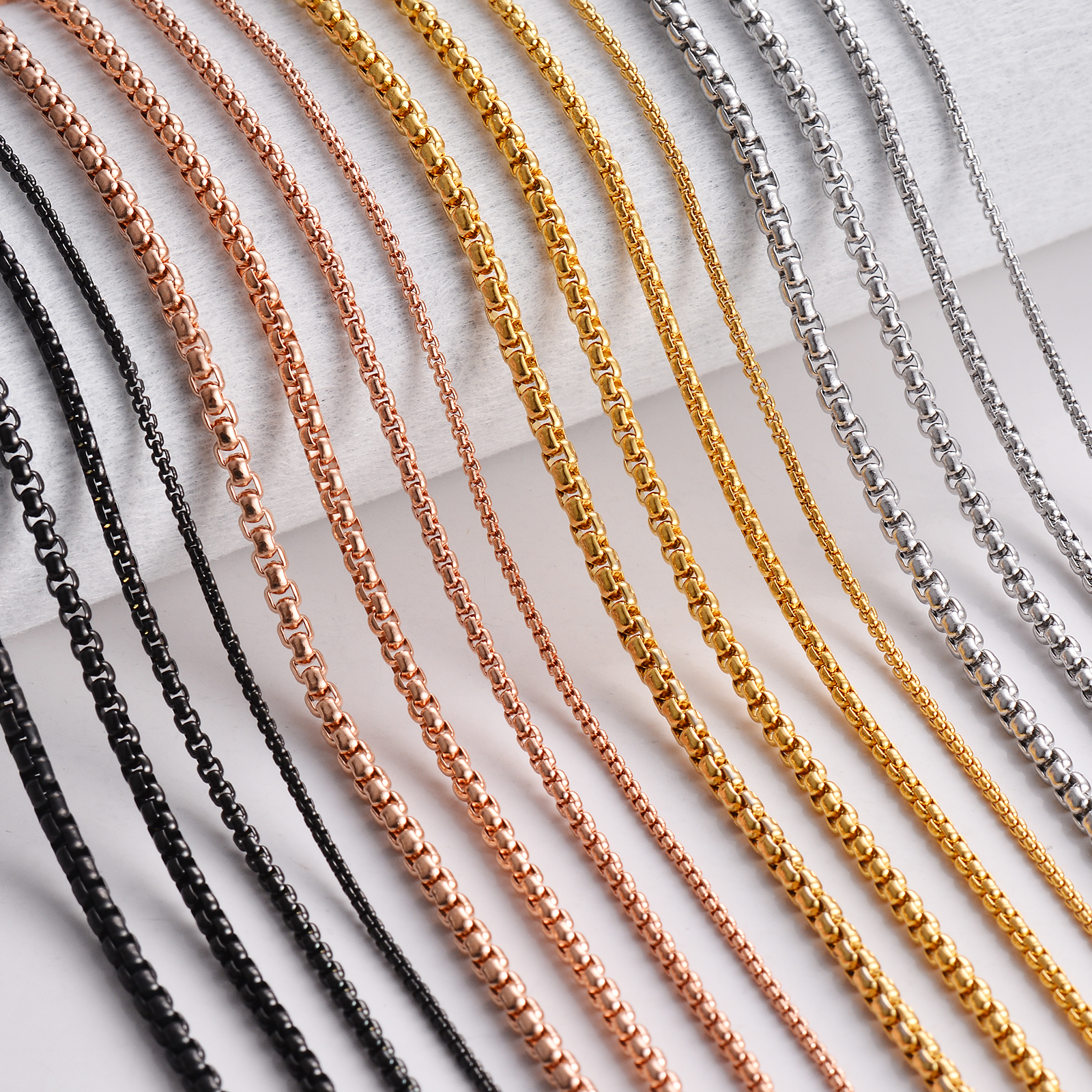 Men Accessories Singapore - 1 Piece Stainless Steel Pearl Necklace