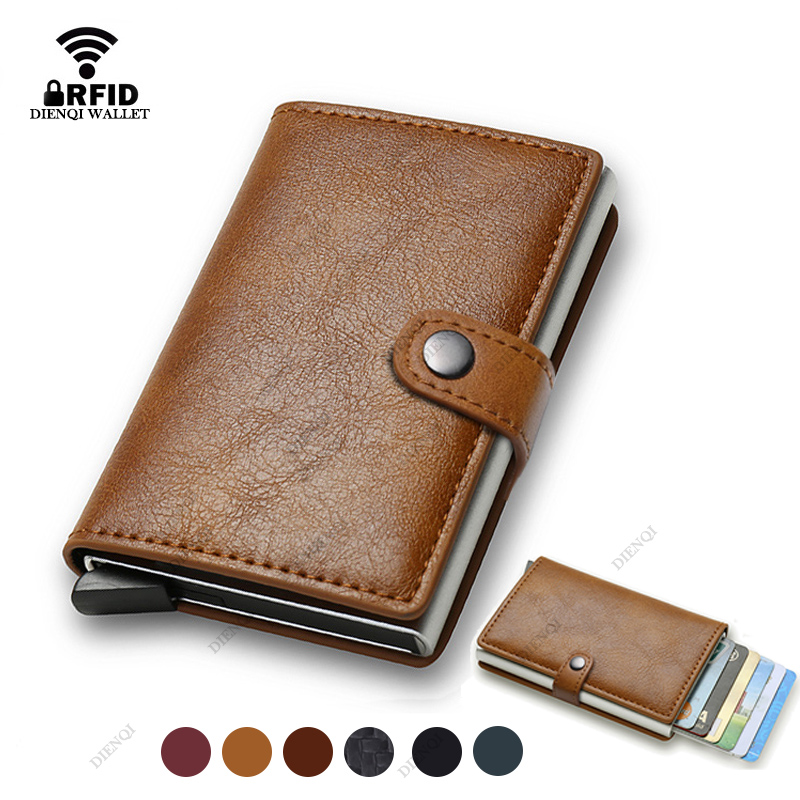 Card Case Minimalist - Carbon Fiber Credit Card Holder Wallet