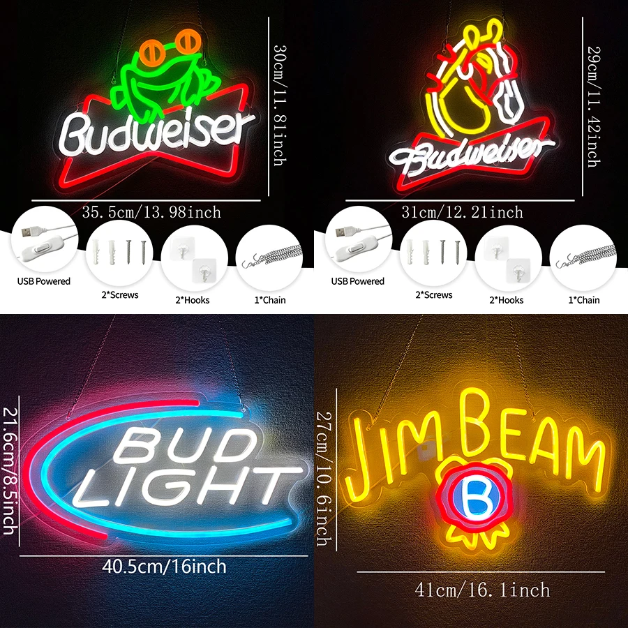 Neon Led Sign for Home Decor f - Men Accessories Shop ulasan dan harga