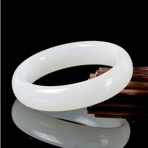 Genuine Natural White Jade Ban - Men Accessories Wrist ulasan dan harga