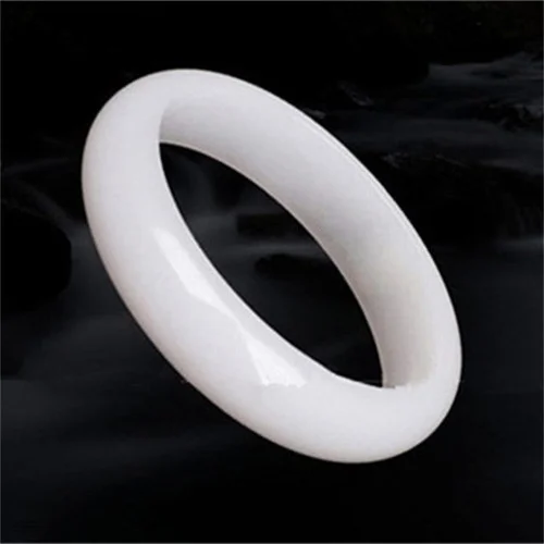 Genuine Natural White Jade Ban - Men Accessories Wrist ulasan dan harga