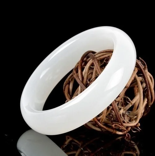 Genuine Natural White Jade Ban - Men Accessories Wrist ulasan dan harga