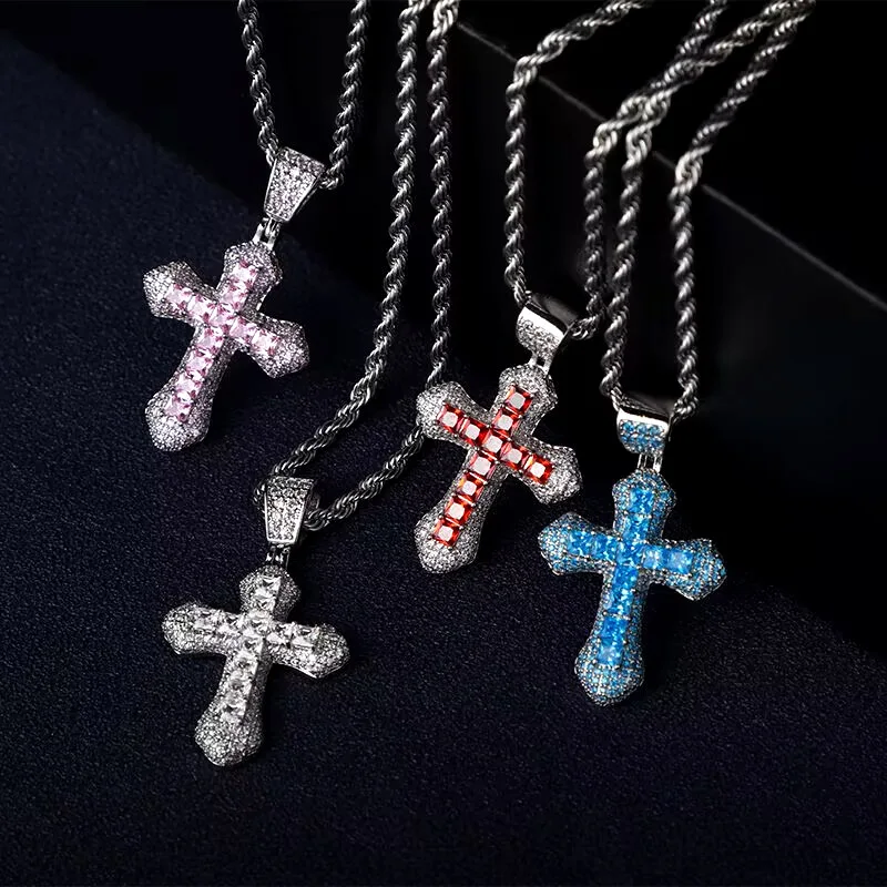 WANZHI Stainless Steel Cross P - Men Accessories Singapore ulasan dan harga