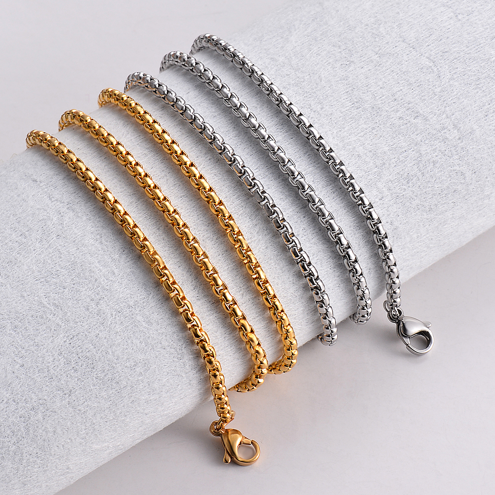 1 Piece Stainless Steel Pearl  - Men Accessories Singapore ulasan dan harga