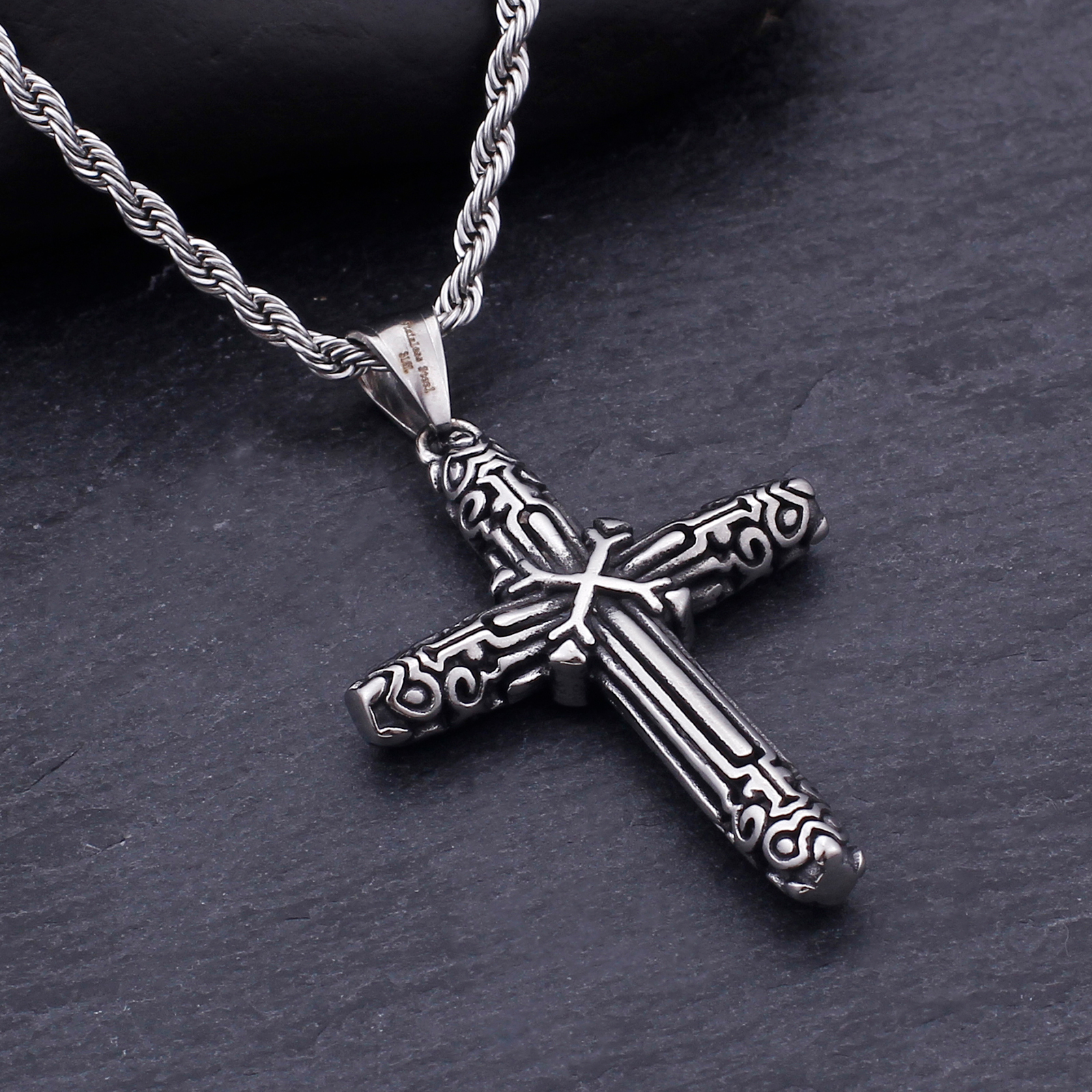 Fongten Retro Cross Blessing P - Men Accessories Singapore ulasan dan harga
