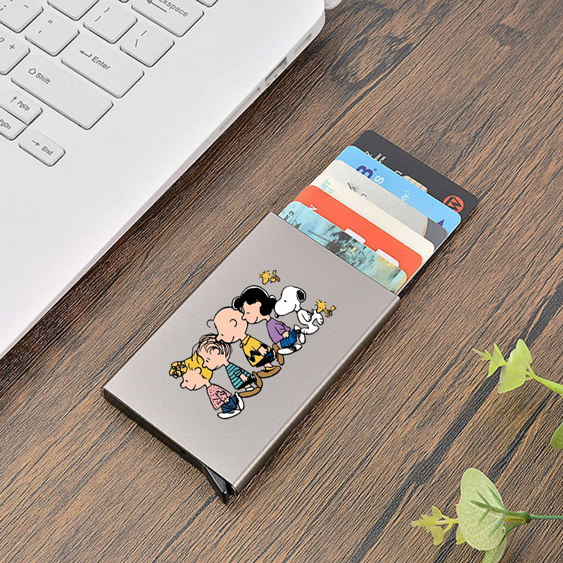 Snoopy Rfid Smart Wallet Card  - Card Case Minimalist ulasan dan harga
