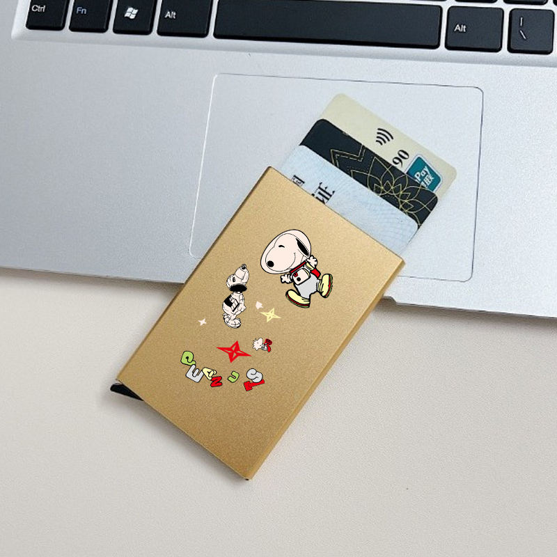 Snoopy Rfid Smart Wallet Card  - Card Case Minimalist ulasan dan harga