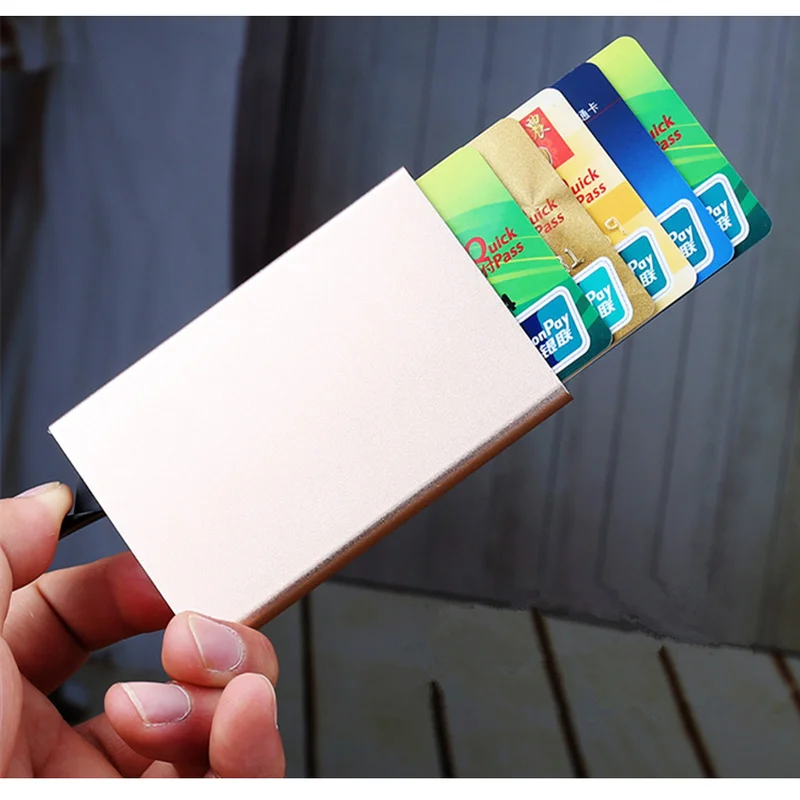 Designer Metal Card Wallet Bus - Card Case Minimalist ulasan dan harga