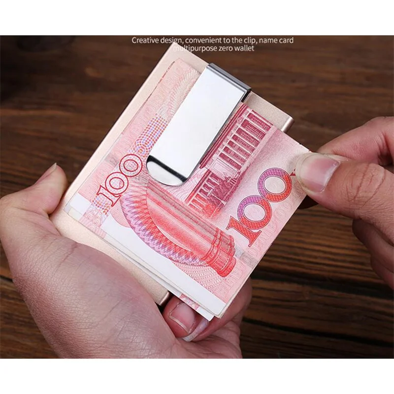 Designer Metal Card Wallet Bus - Card Case Minimalist ulasan dan harga