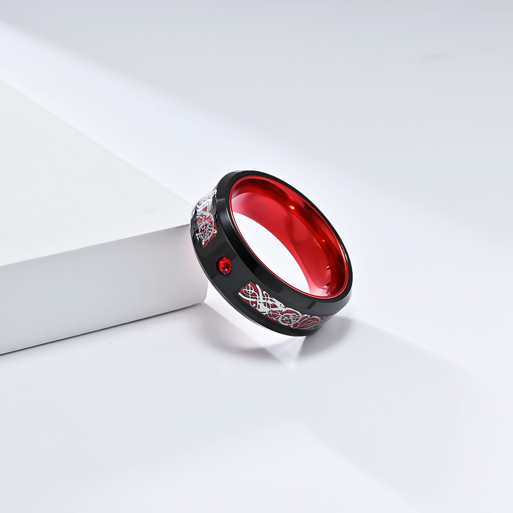 Dragon Ring Stainless Steel Ni - Men Accessories Shop ulasan dan harga