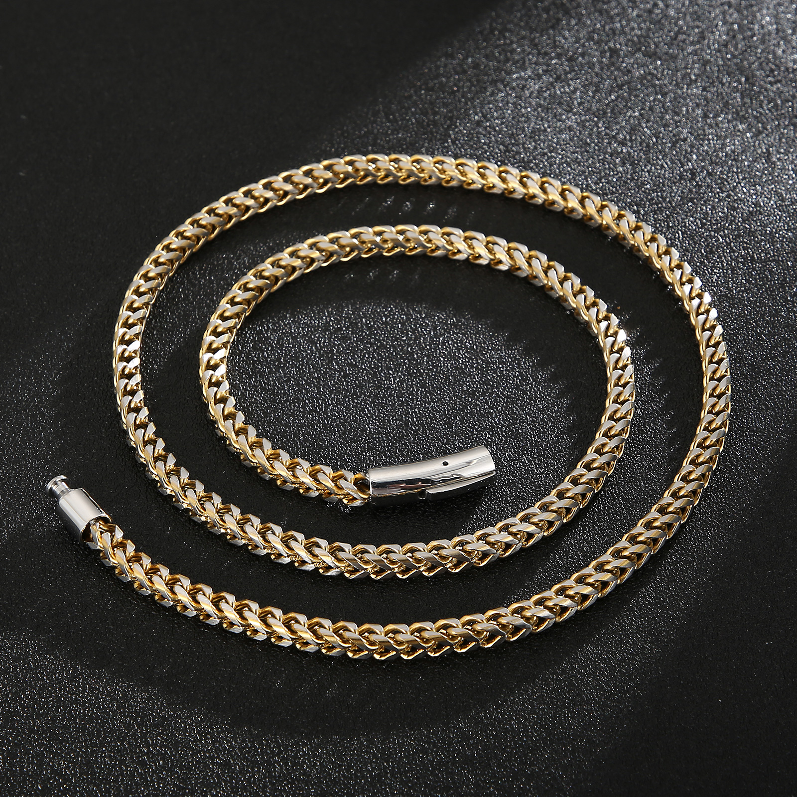 4mm Width Stainless Steel 68cm - Men Accessories Singapore ulasan dan harga
