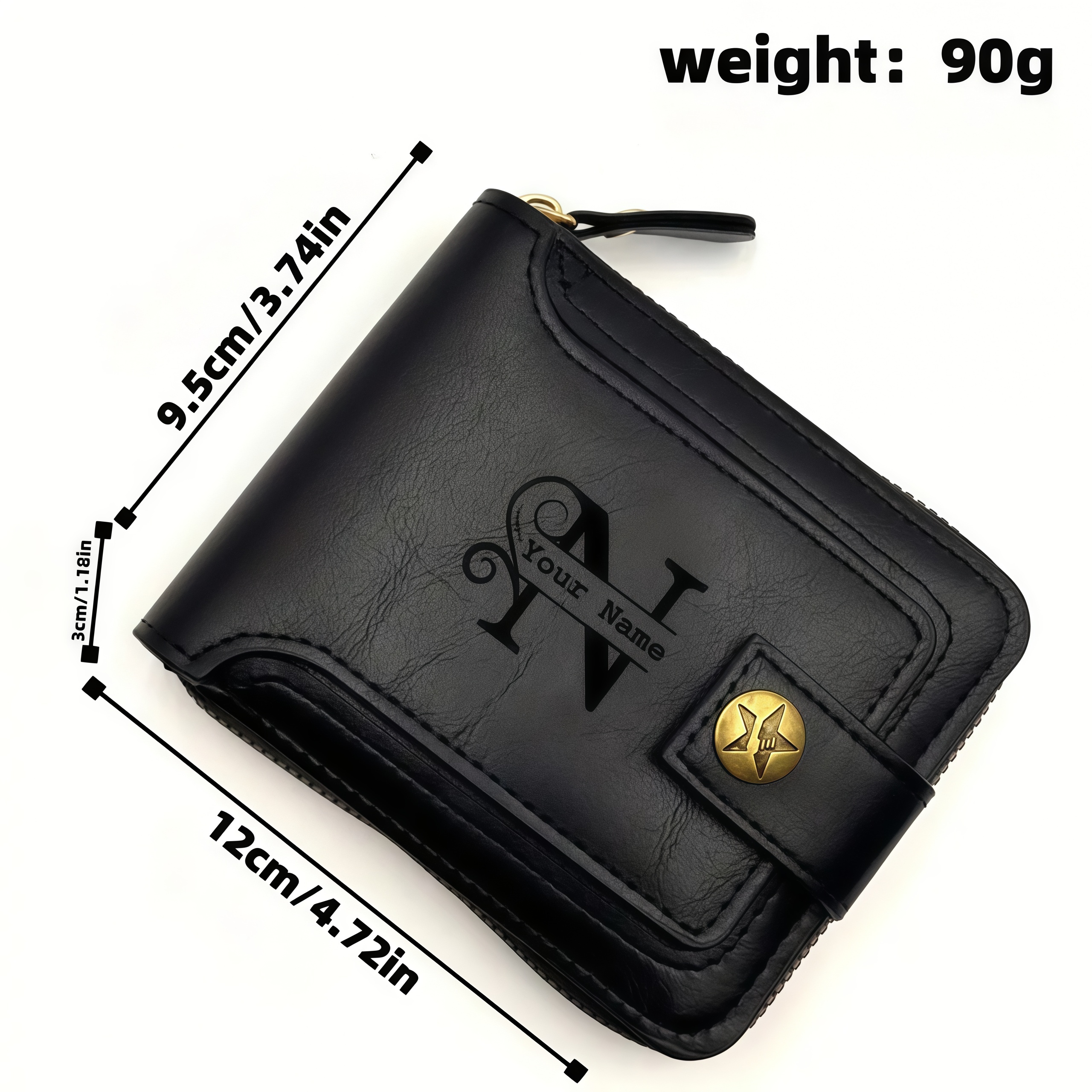 Men's Custom Wallet - Personal - Card Case Minimalist ulasan dan harga
