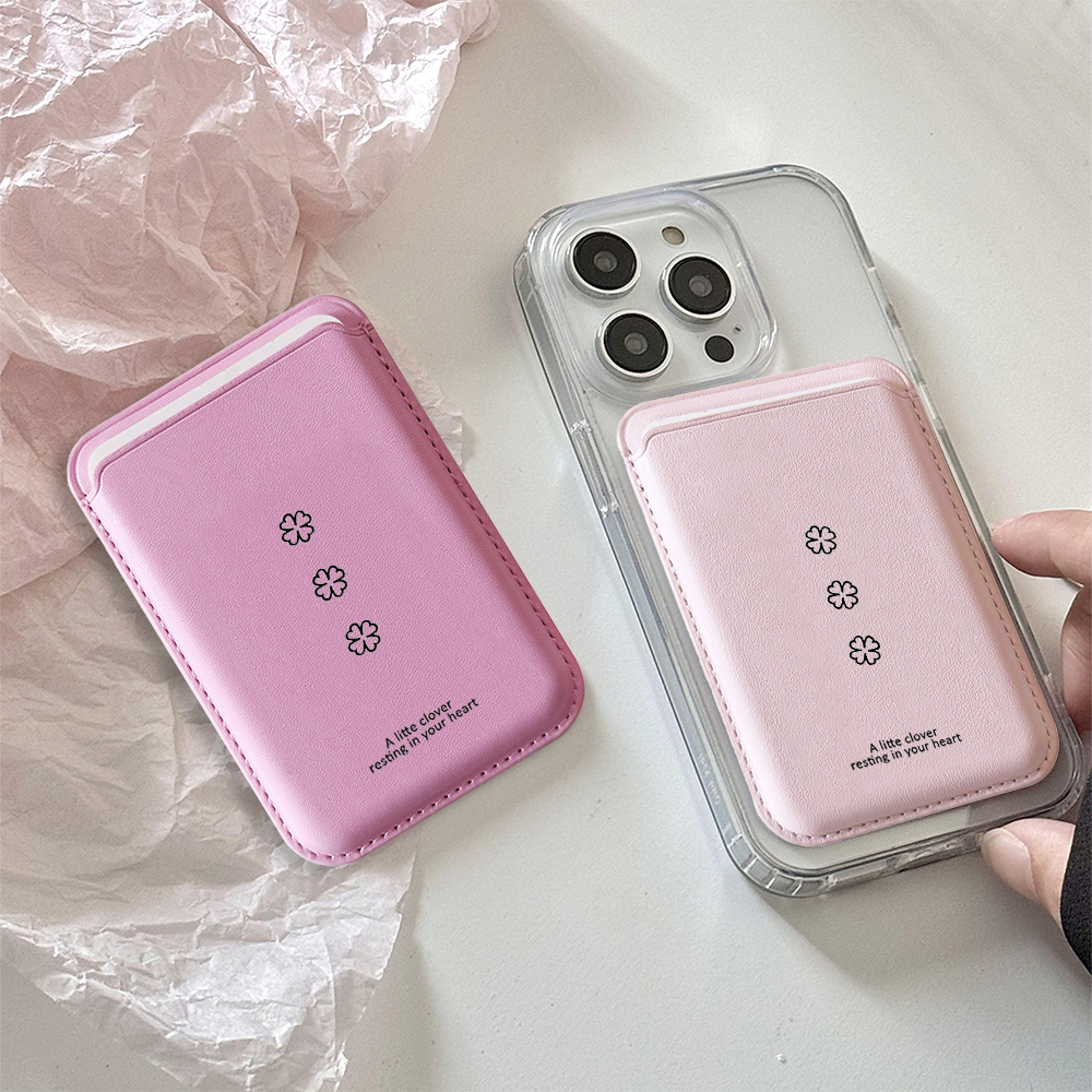 Lucky Clover Minimalist Phone  - Card Case Minimalist ulasan dan harga