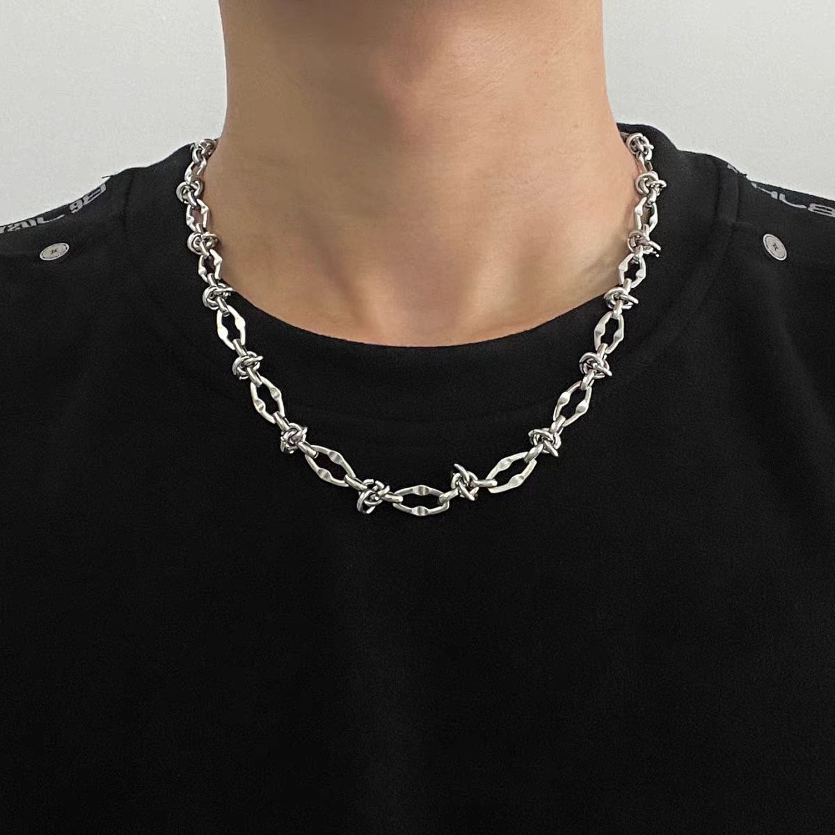 ASONSTEEL 8mm Width Chain Neck - Men Accessories Singapore ulasan dan harga