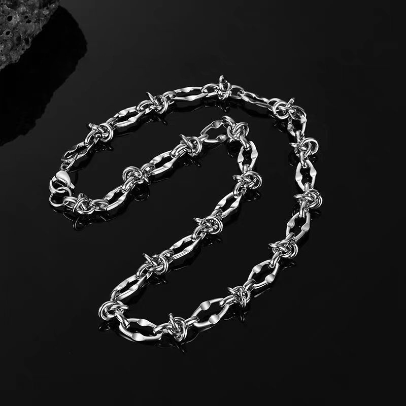 ASONSTEEL 8mm Width Chain Neck - Men Accessories Singapore ulasan dan harga