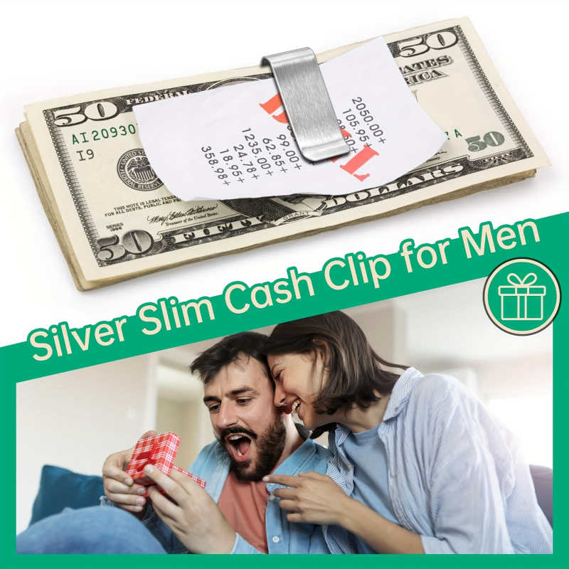 20PCS Stainless Steel Silver S - Card Case Minimalist ulasan dan harga