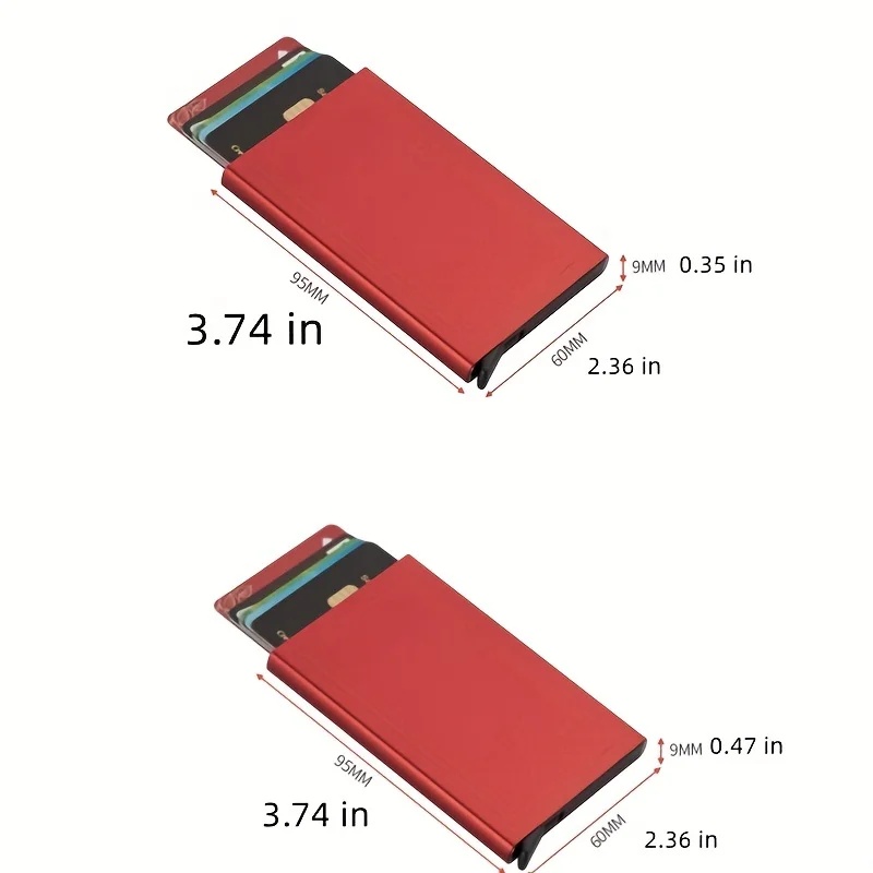 Smart Wallet Card Holder Metal - Card Case Minimalist ulasan dan harga