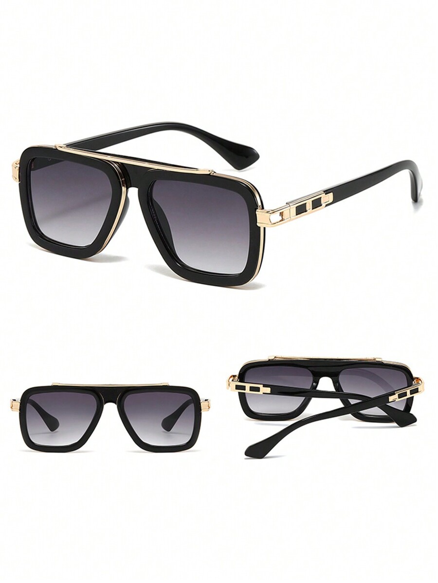 1pc Men's Double Beam Fashion  - Men'S Accessories Glasses ulasan dan harga