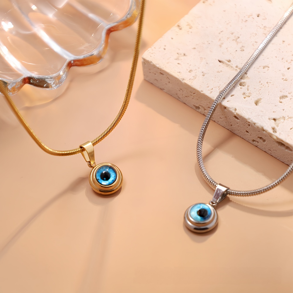 Simple Angel Eyes Pendant Neck - Men Accessories Singapore ulasan dan harga