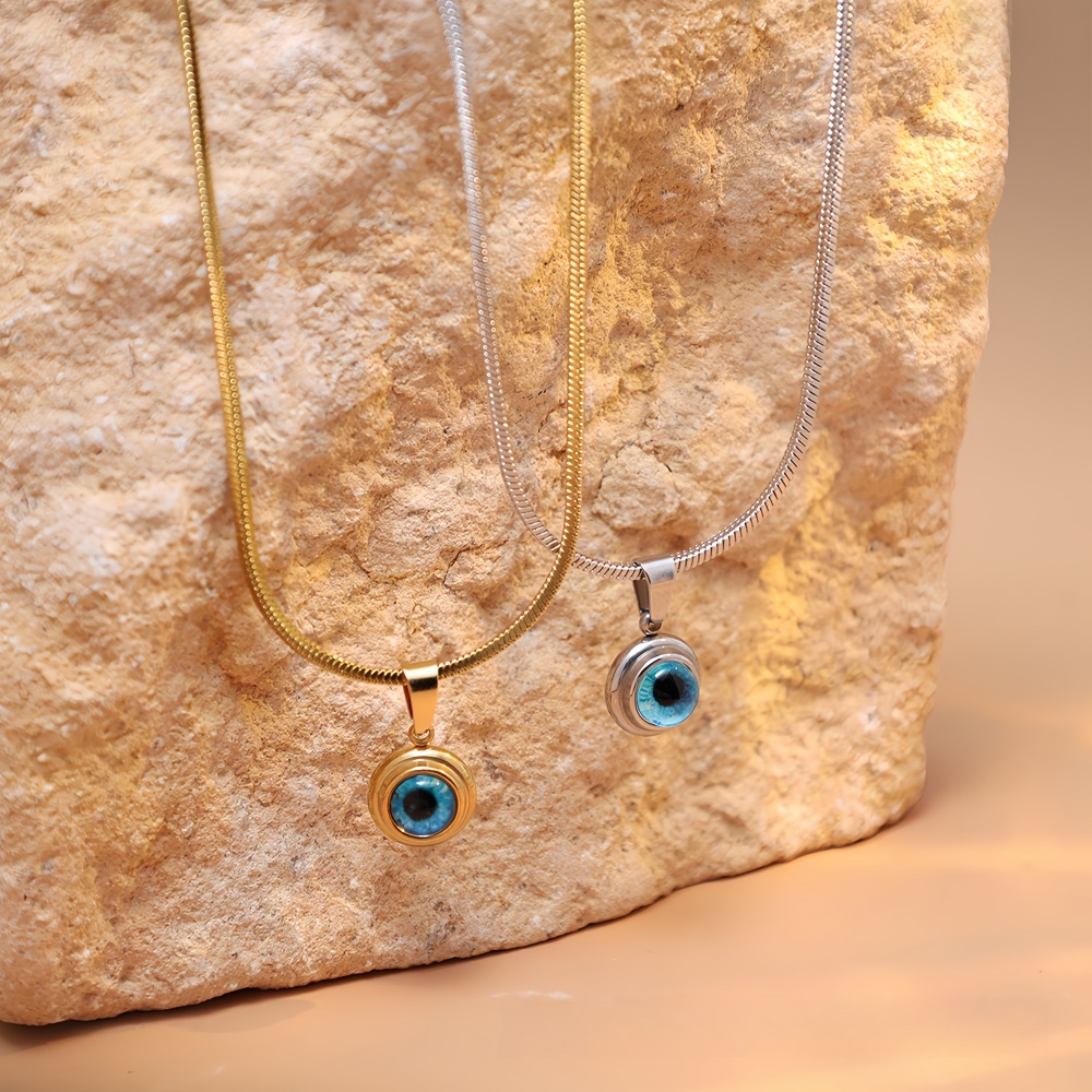 Simple Angel Eyes Pendant Neck - Men Accessories Singapore ulasan dan harga