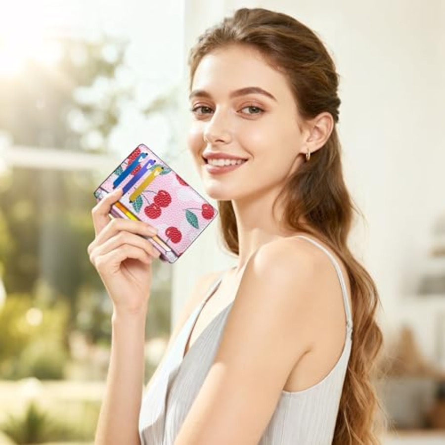 Credit Card Holder for Women S - Card Case Minimalist ulasan dan harga