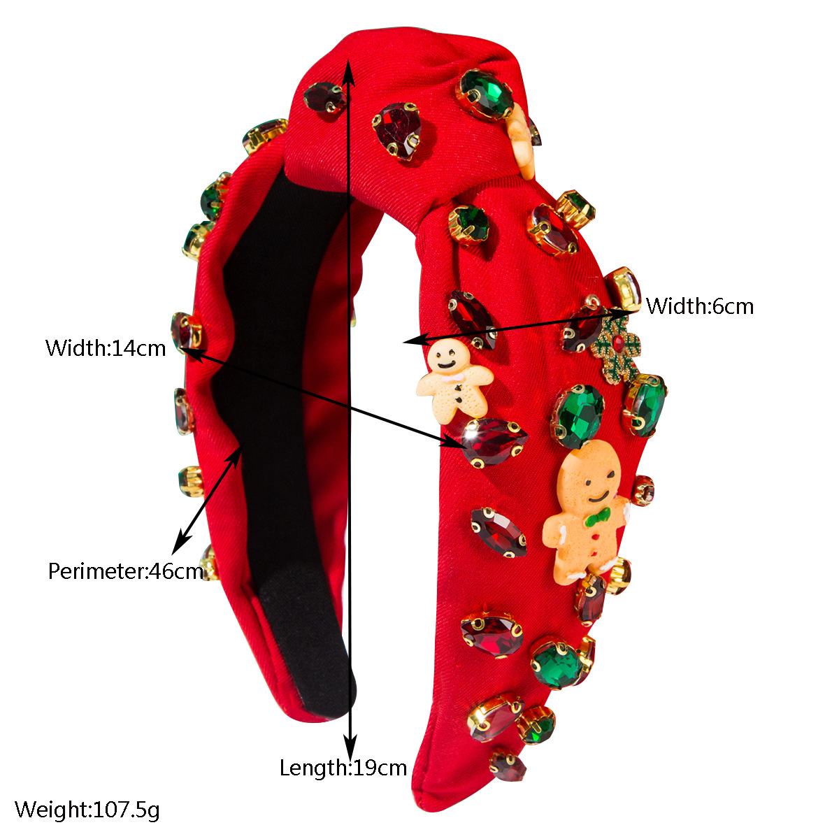 Christmas Gingerbread Man Hair - Men Accessories Shop ulasan dan harga