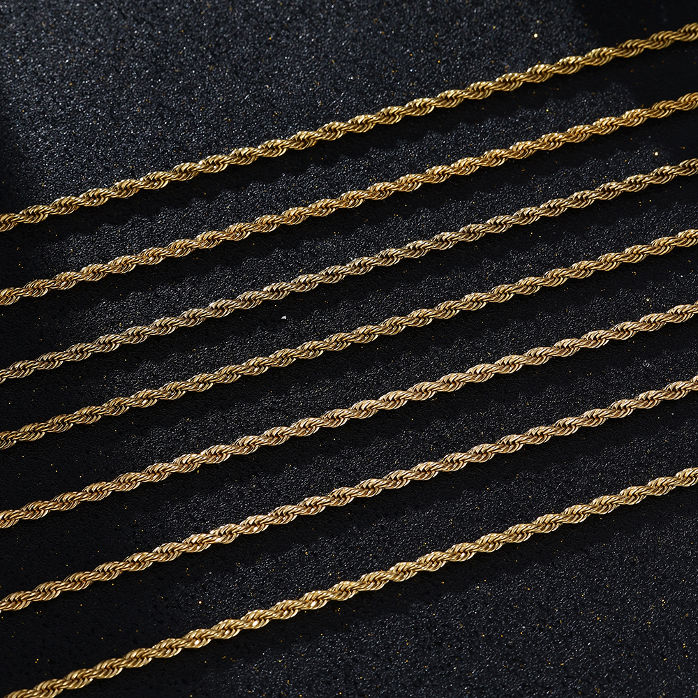 Atoztide Twisted Rope Chain Ne - Men Accessories Singapore ulasan dan harga