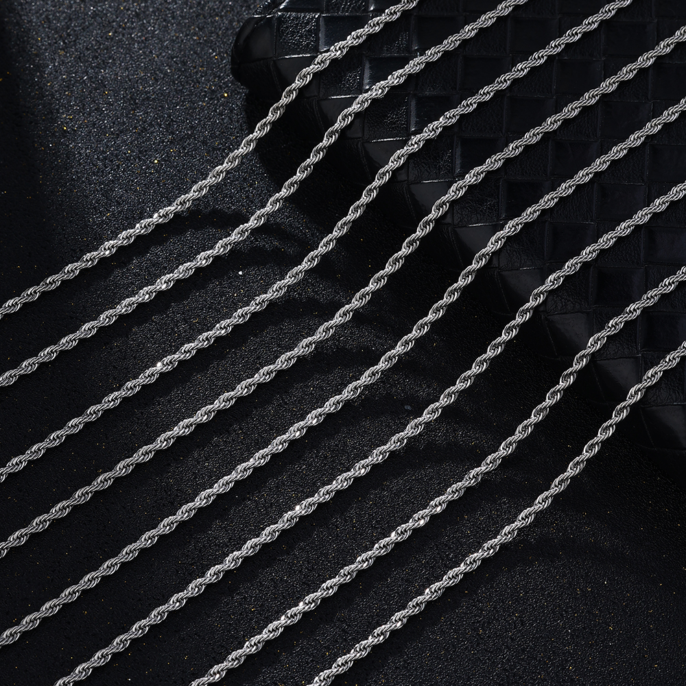 Atoztide Twisted Rope Chain Ne - Men Accessories Singapore ulasan dan harga
