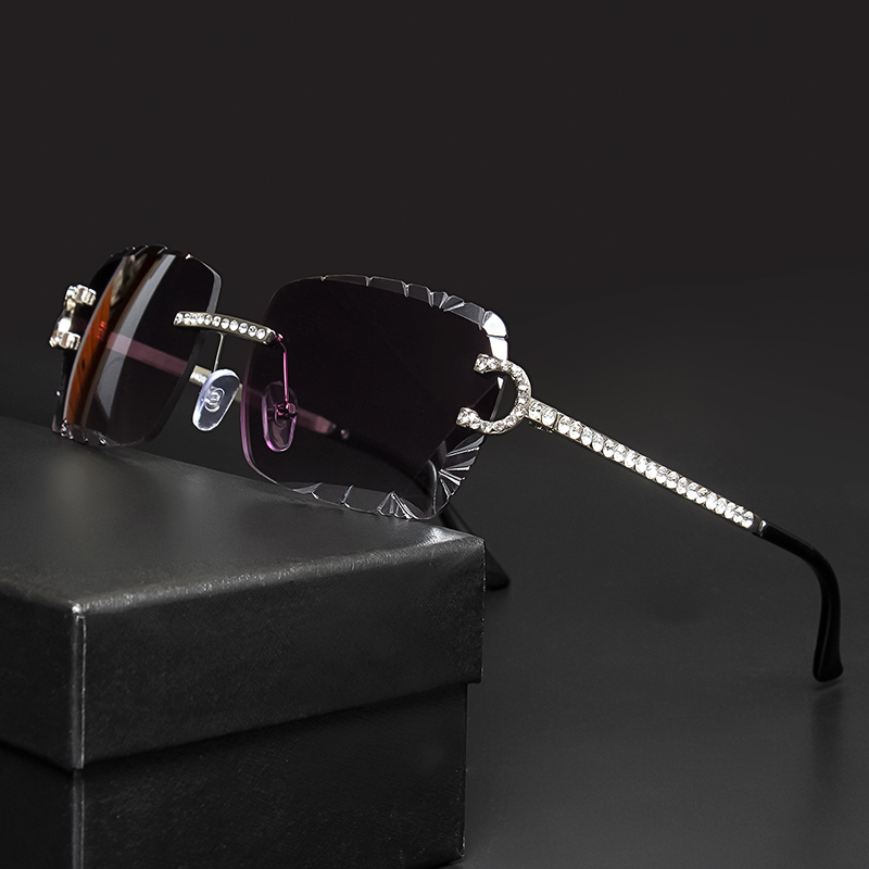 Fashion Rimless Square Sunglas - Men'S Accessories Glasses ulasan dan harga