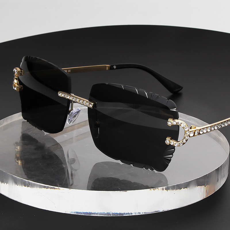 Fashion Rimless Square Sunglas - Men'S Accessories Glasses ulasan dan harga
