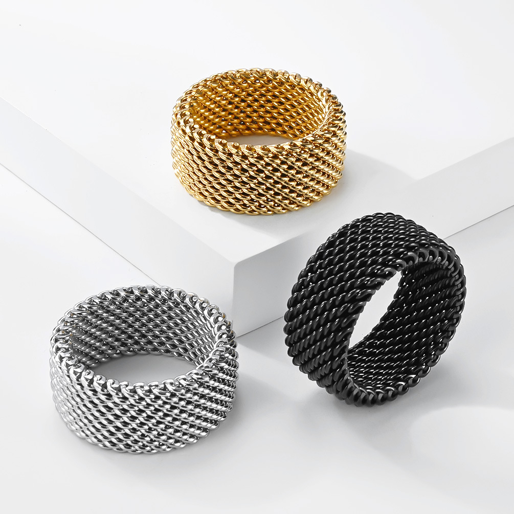 Trendy Stainless Steel Woven R - Men Accessories Aesthetic ulasan dan harga