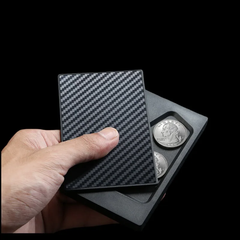 Credit Card Holder Men Coin Bo - Card Case Minimalist ulasan dan harga