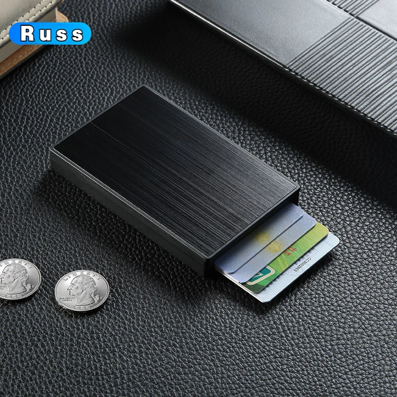 Credit Card Holder Men Coin Bo - Card Case Minimalist ulasan dan harga