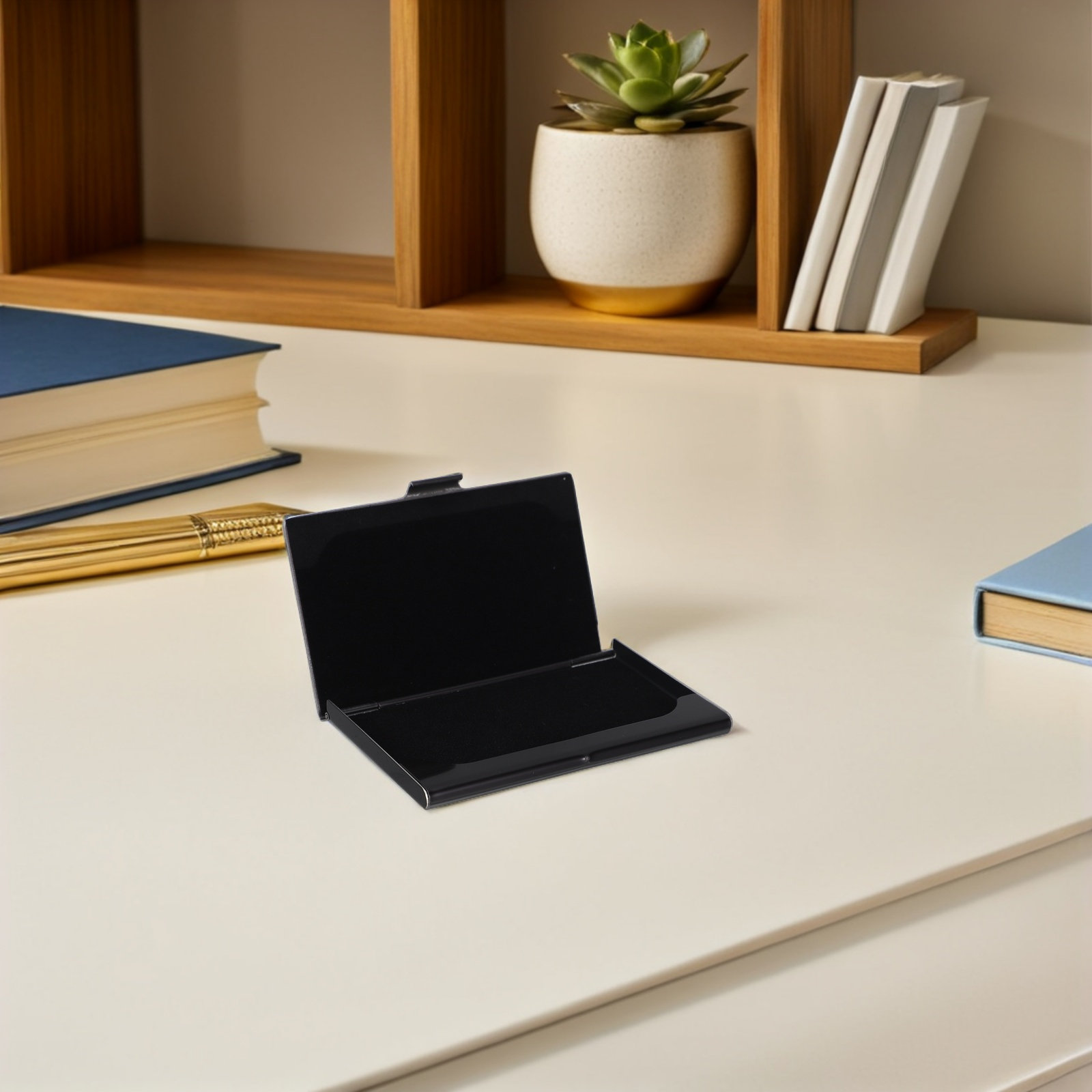 3Pcs Stainless Steel Business  - Card Case Minimalist ulasan dan harga