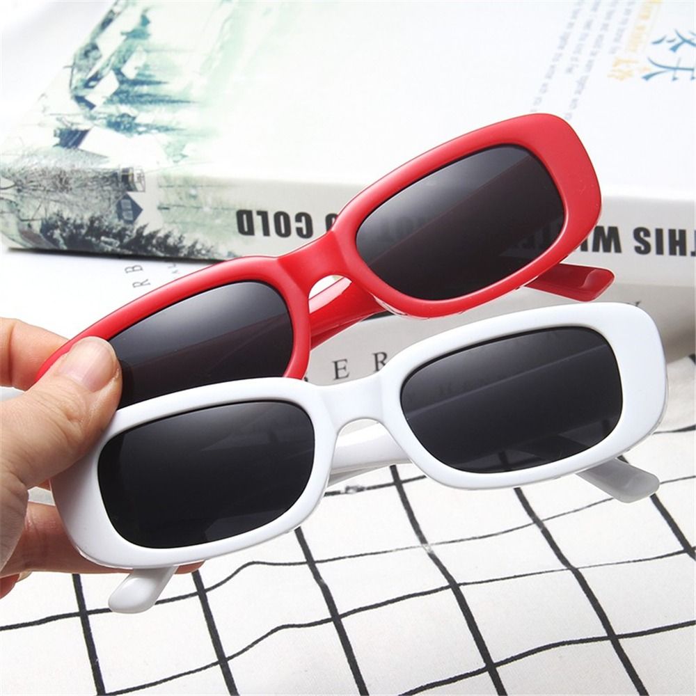Trendy Narrow Square Frame Y2K - Men'S Accessories Glasses ulasan dan harga