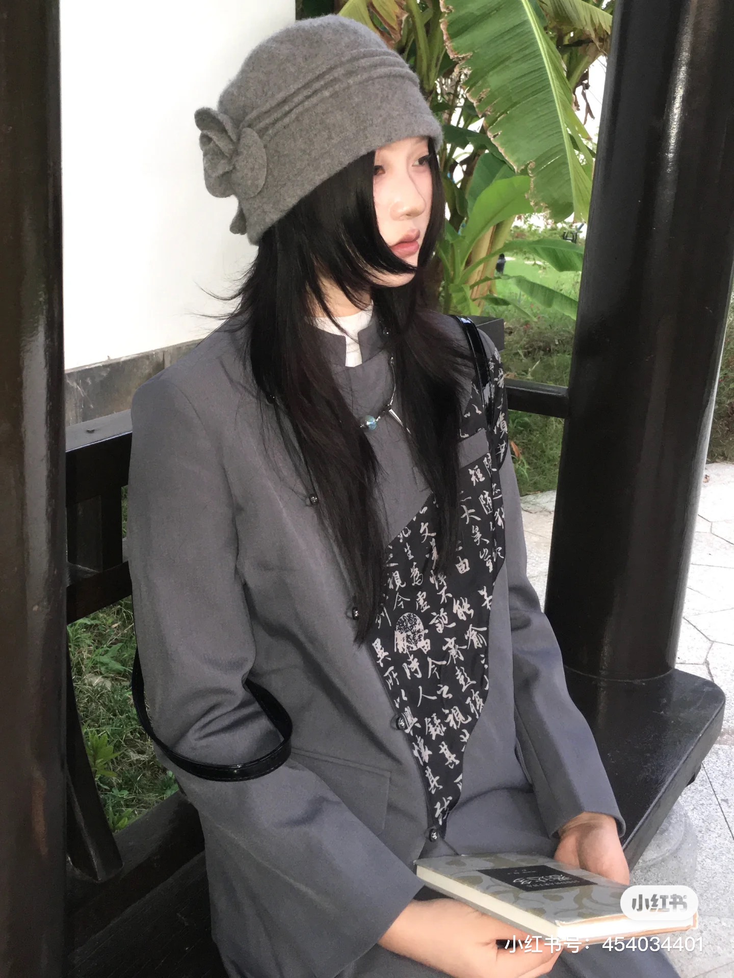 Titanium Steel Rivet Choker Fo - Men Accessories Aesthetic ulasan dan harga