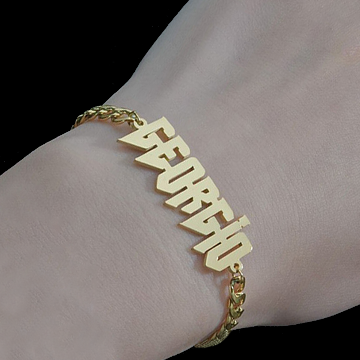 Custom Nameplate Bracelet For  - Men Accessories Wrist ulasan dan harga