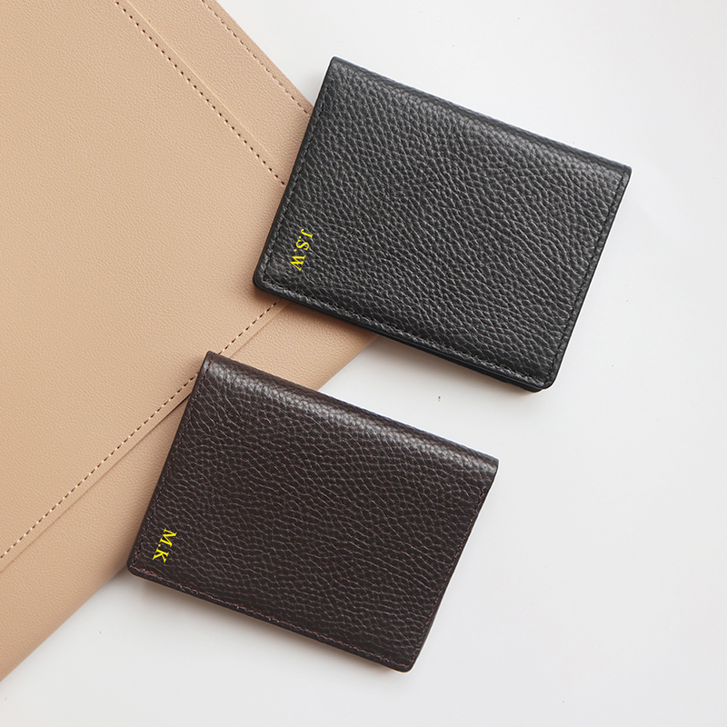 Genuine Leather Card Holder Ma - Card Case Minimalist ulasan dan harga