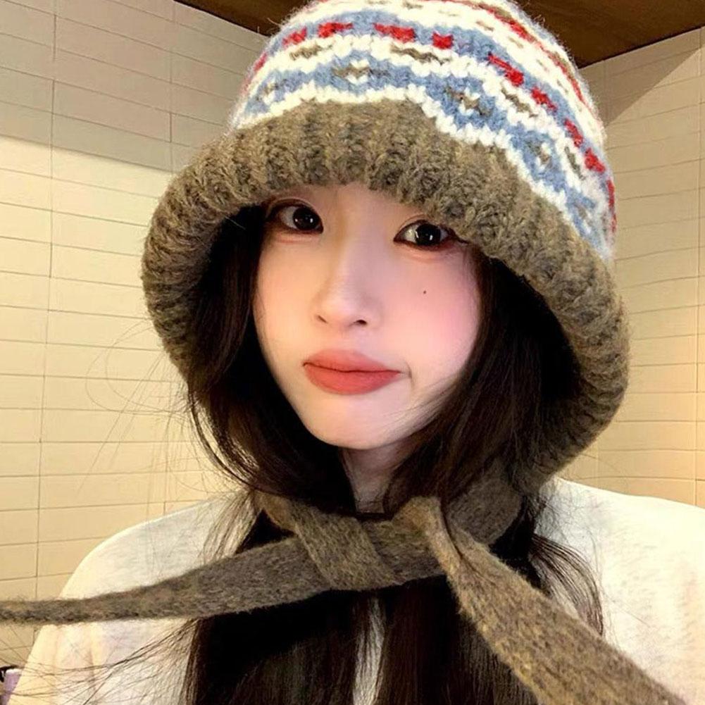 Warm Knitted Beanie Hat Winter - Men Accessories Shop ulasan dan harga