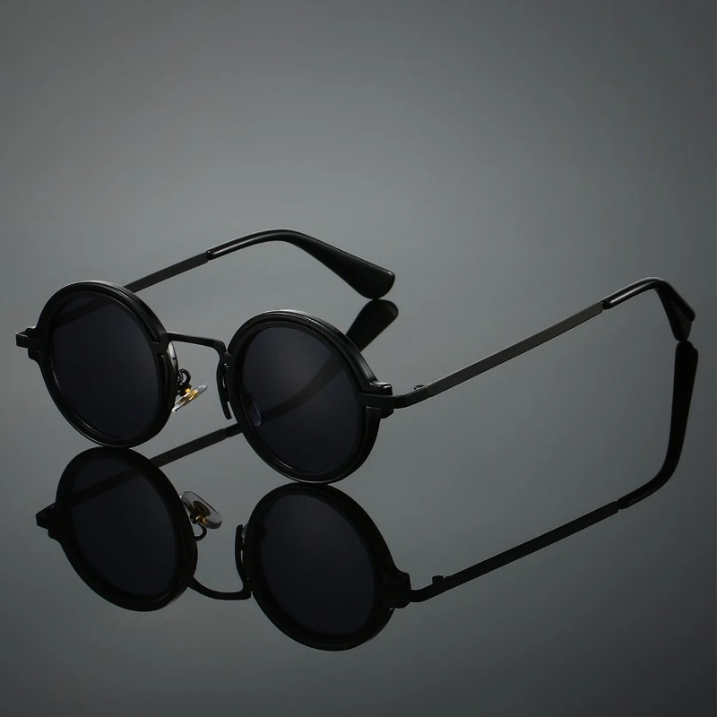 New Retro Metal Round Frame Su - Men'S Accessories Glasses ulasan dan harga