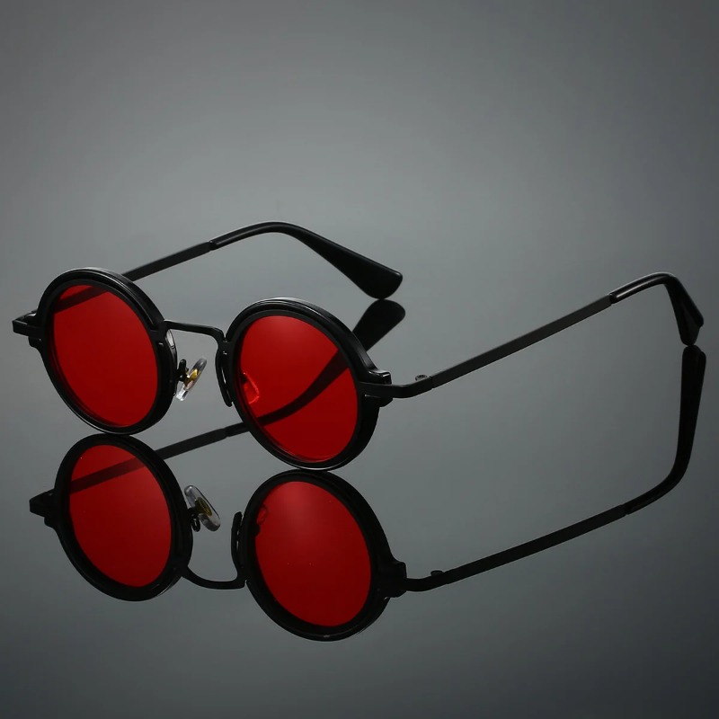 New Retro Metal Round Frame Su - Men'S Accessories Glasses ulasan dan harga